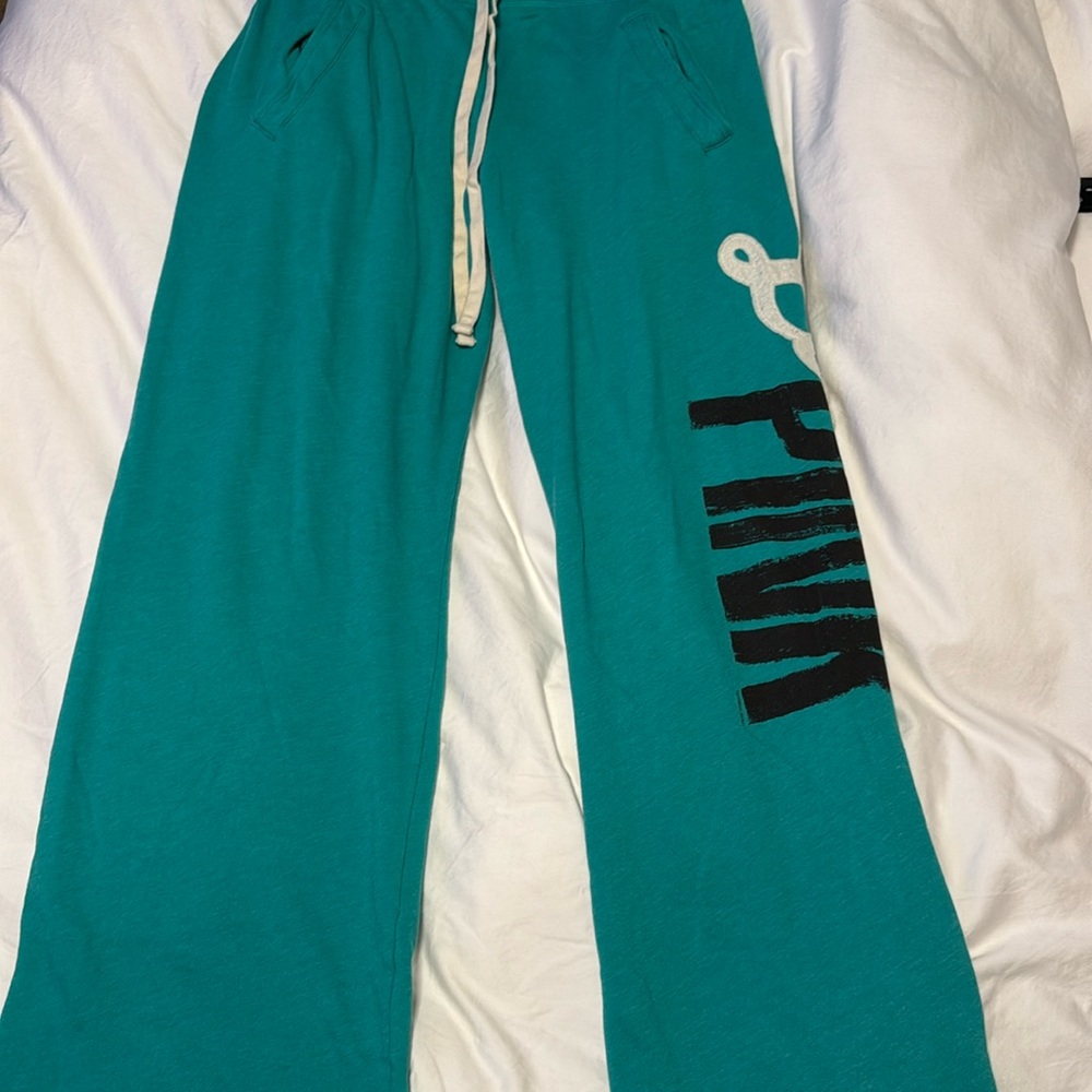 Pink Wide Leg Sweatpant- size M